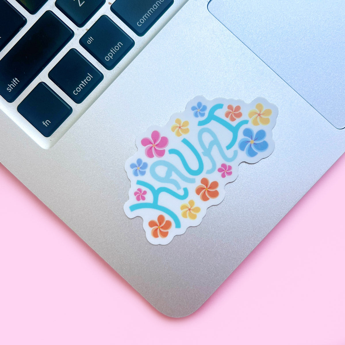 Kauai Hawaii Plumeria Sticker