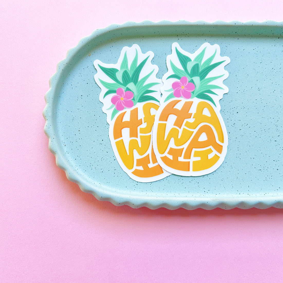 Hawaii Pineapple Sticker