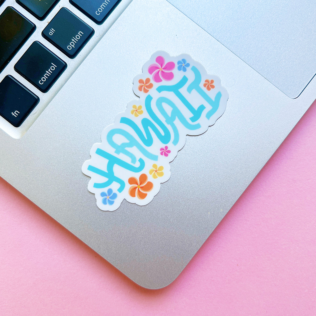Hawaii Plumeria Sticker