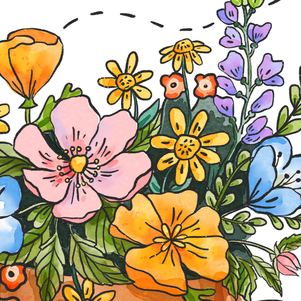 Garden of Gratitude Thank You Card