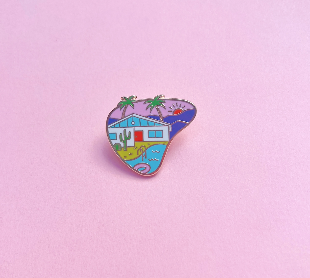 Palm Springs Enamel Pin