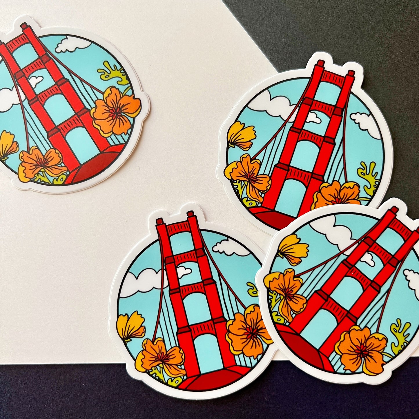 Golden Gate Bridge Sticker