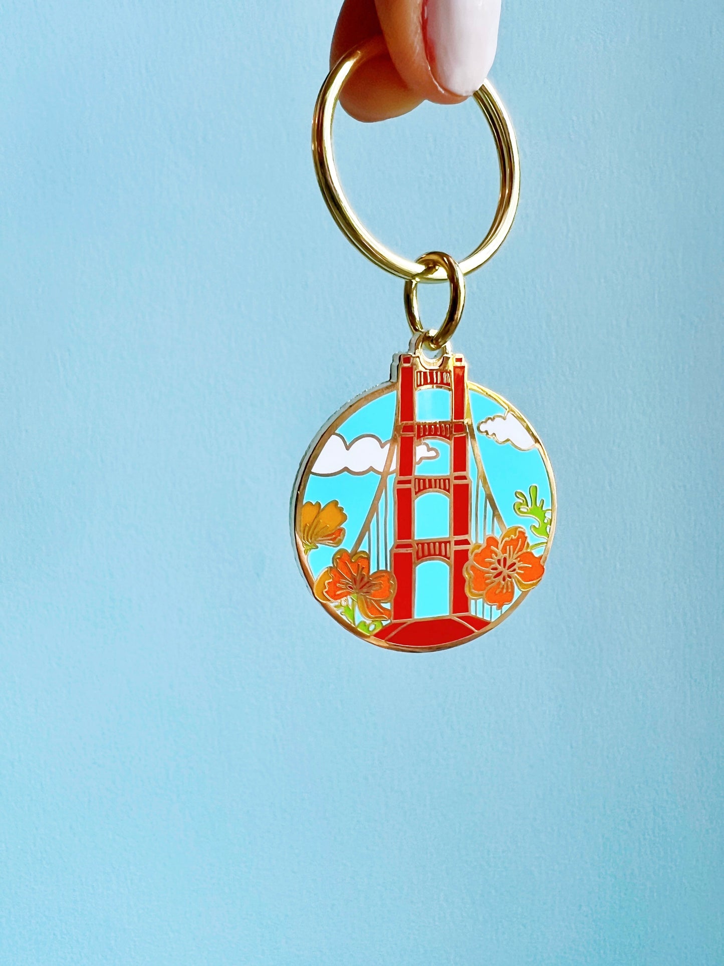 Golden Gate Bridge Keychain