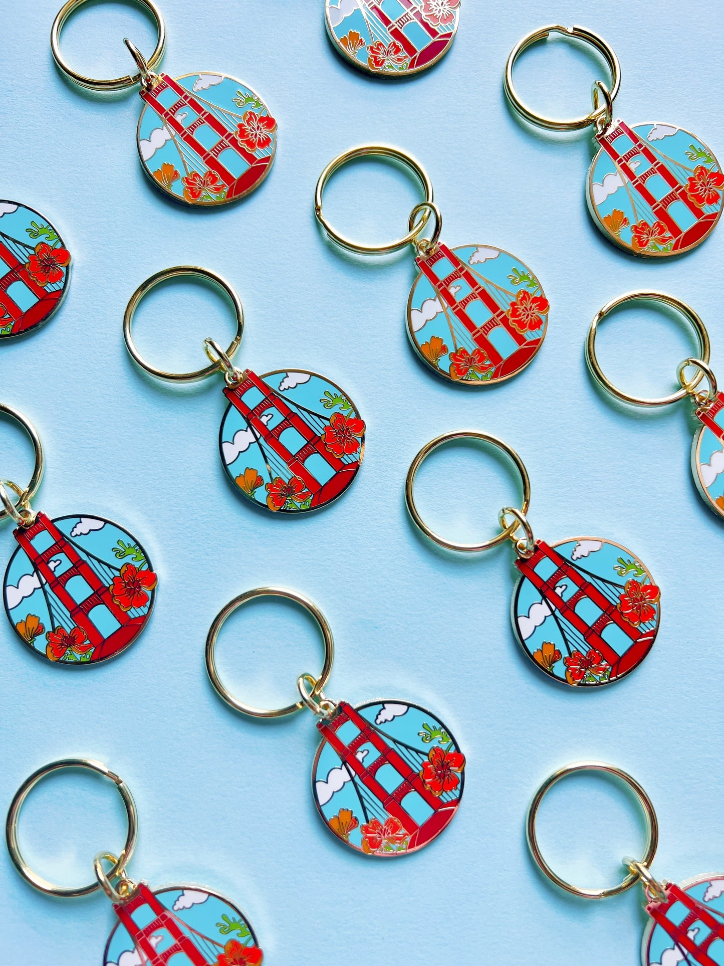 Golden Gate Bridge Keychain