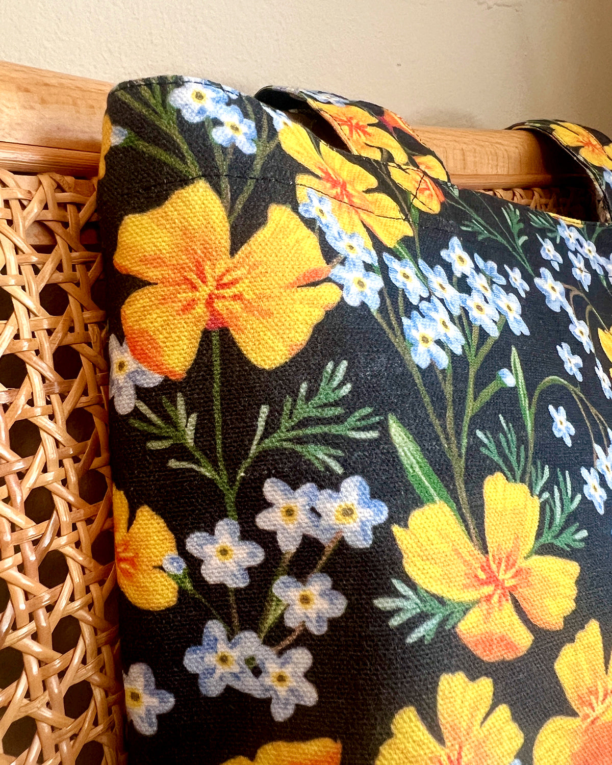 California Poppy Organic Cotton Canvas Tote