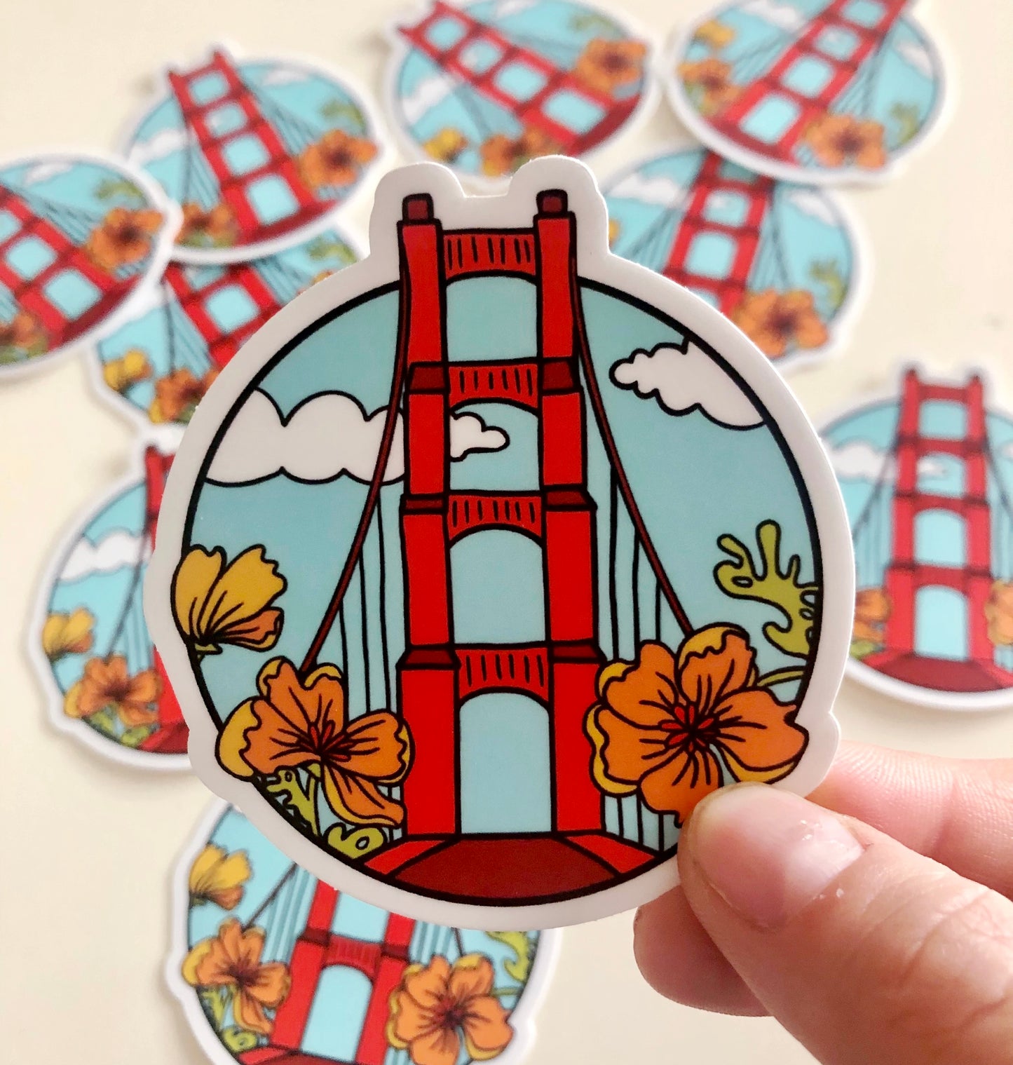 Golden Gate Bridge Sticker