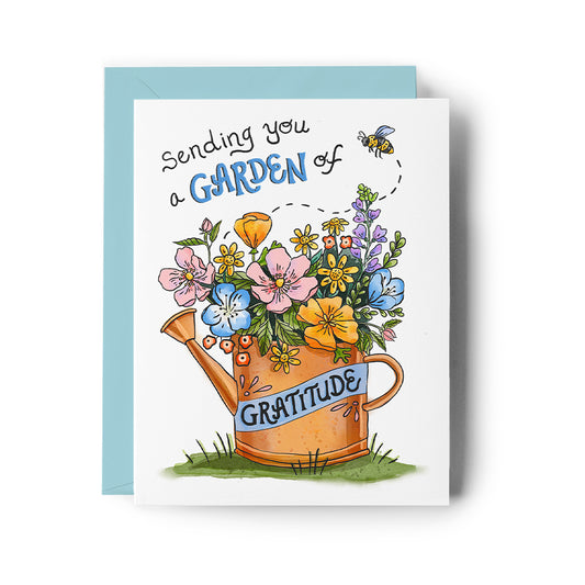 Garden of Gratitude Thank You Card