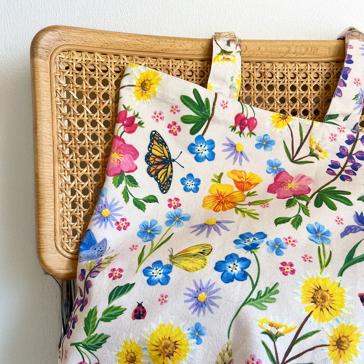 Wildflower Garden Organic Cotton Canvas Tote