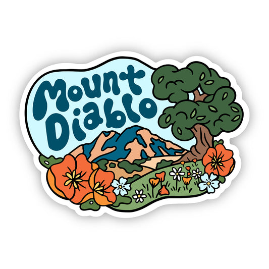 Mount Diablo East Bay Sticker