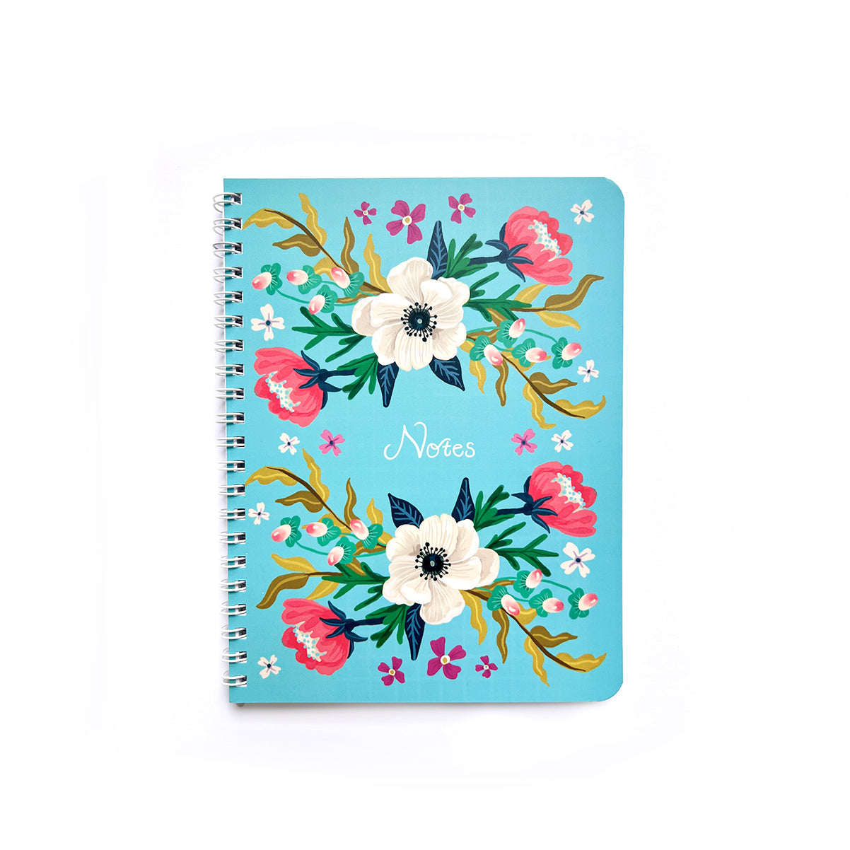 Floral Spiral Notebook