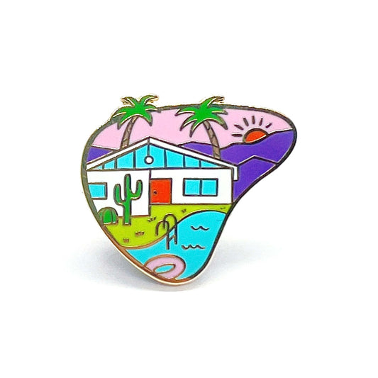 Palm Springs Enamel Pin