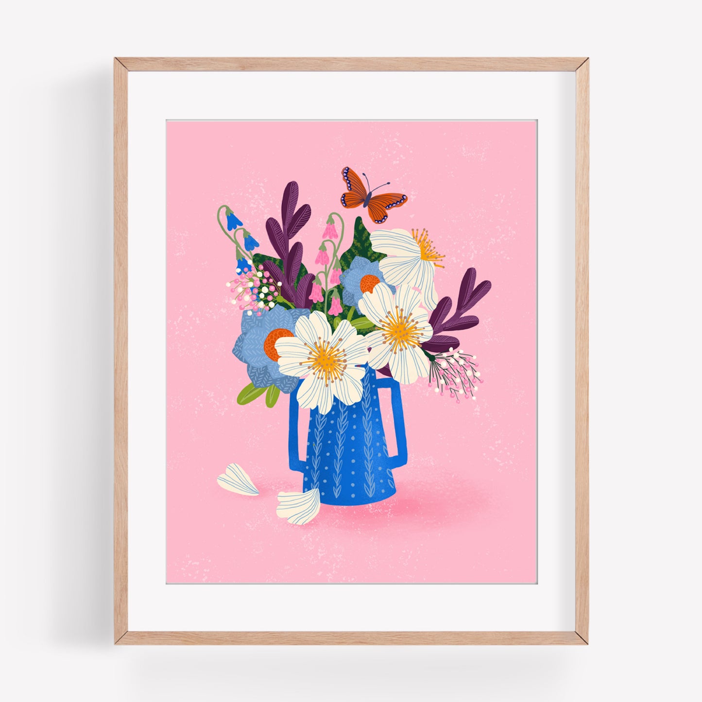 Pink Still Life Art Print