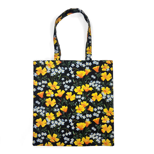 California Poppy Organic Cotton Canvas Tote