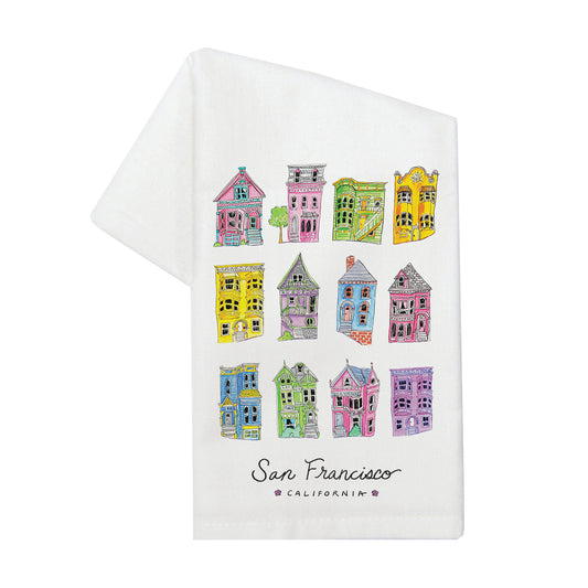 San Francisco Flour Sack Tea Towel