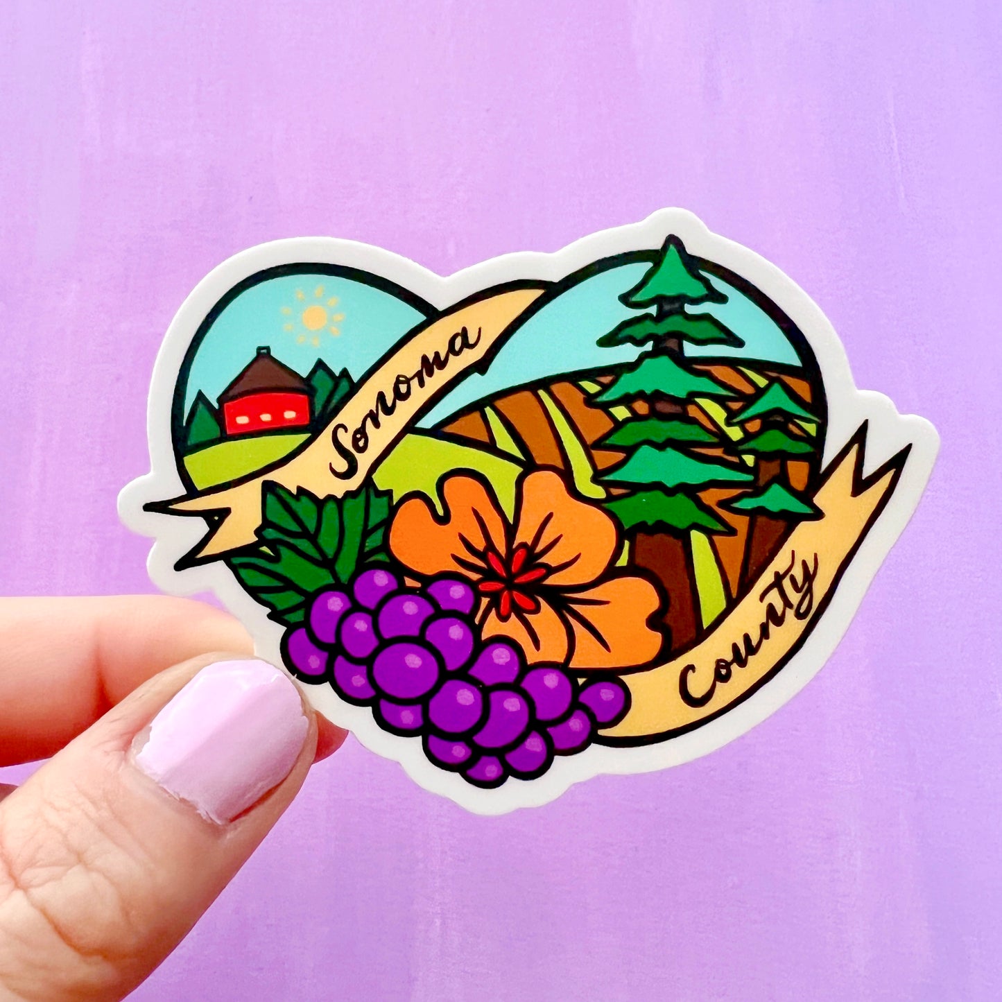 Sonoma County Sticker