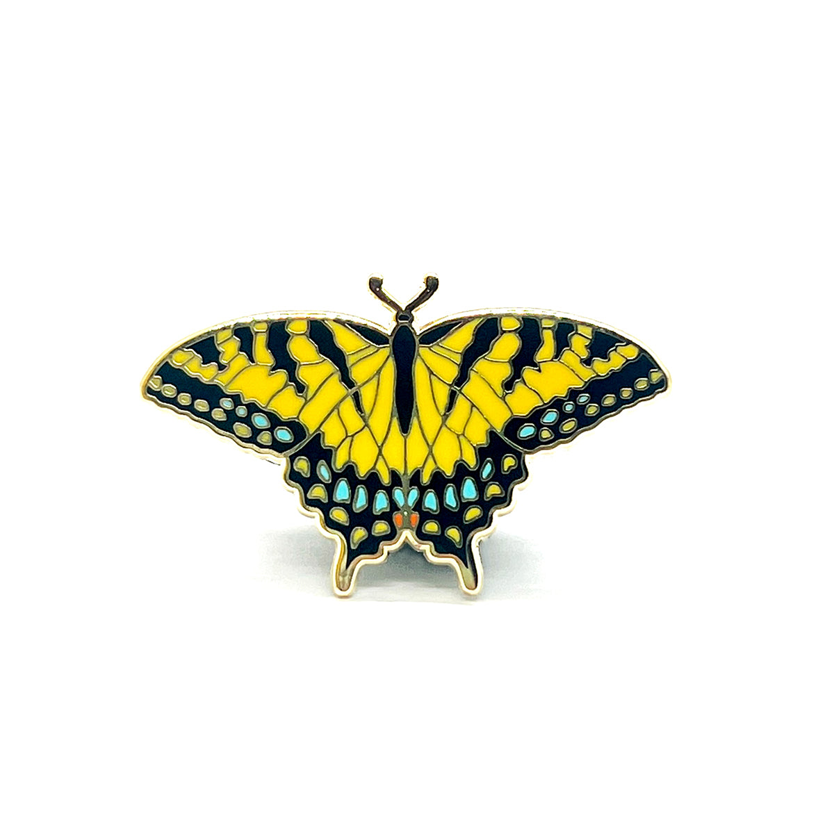 Western Swallowtail Butterfly Enamel Pin
